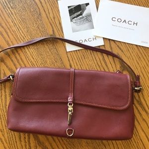Coach Thin Leather Clutch